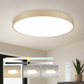 Brilagi - LED pritemdomas lubų šviestuvas POOL SMART LED/100W/230V 3000-6000K 80 cm smėlinė Wi-Fi Tuya + nuotolinis pultas