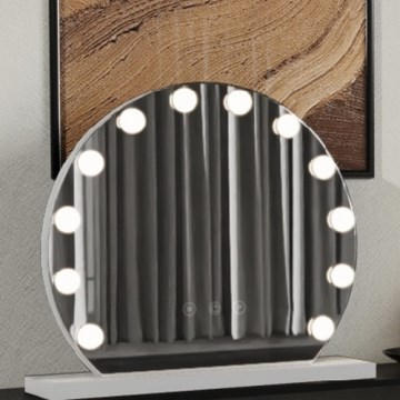 Brilagi - LED Pritemdomas make-up veidrodis HOLLYWOOD LED/12W/230V 3000/4000/6500K