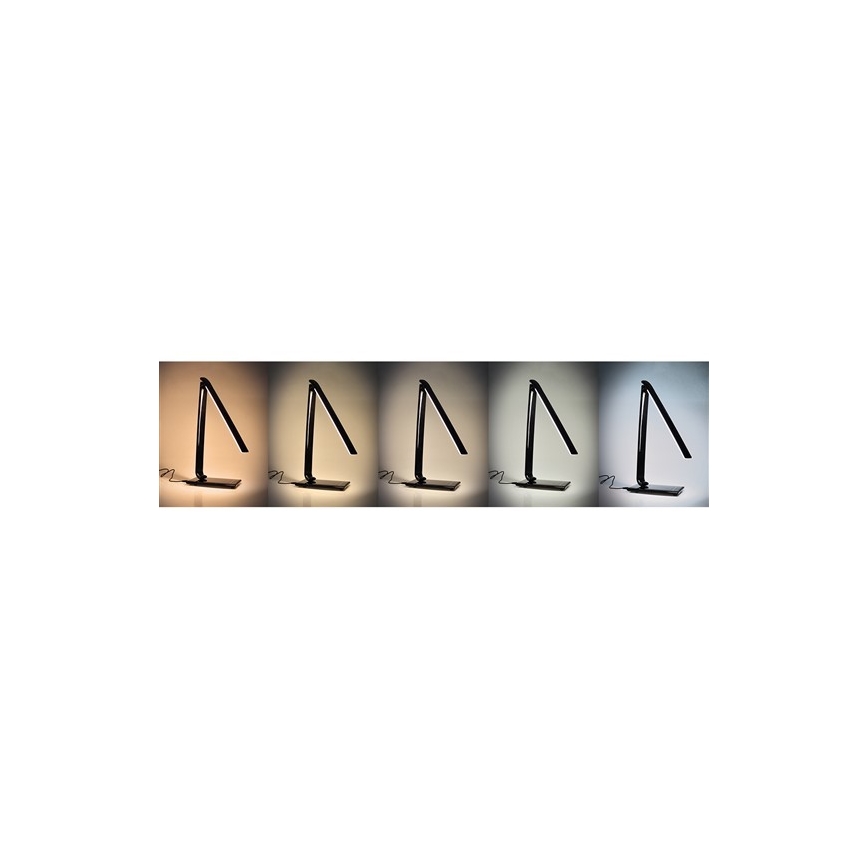 Brilagi - LED pritemdomas stalinis šviestuvas USB connector LED/12W/230V balta 3000 - 6000K