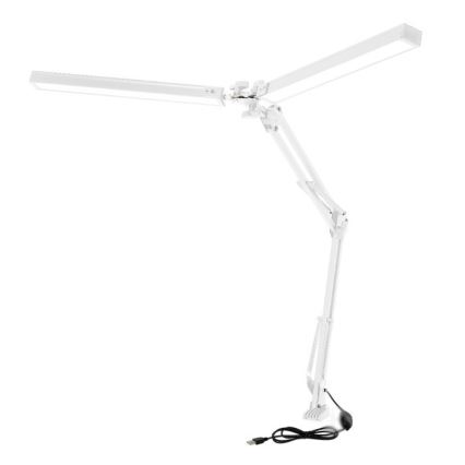 Brilagi - LED Pritemdomas lankstus Stalinis šviestuvas VARIO 2xLED/14W/230V 3000-6000K balta
