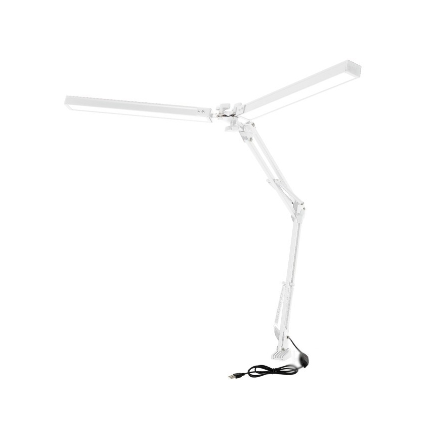 Brilagi - LED Pritemdomas lankstus Stalinis šviestuvas VARIO 2xLED/14W/230V 3000-6000K balta