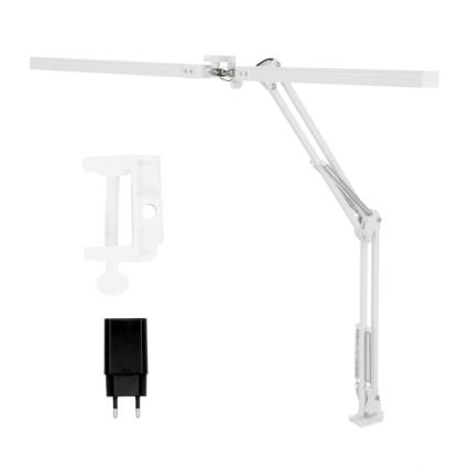 Brilagi - LED Pritemdomas lankstus Stalinis šviestuvas VARIO 2xLED/14W/230V 3000-6000K balta
