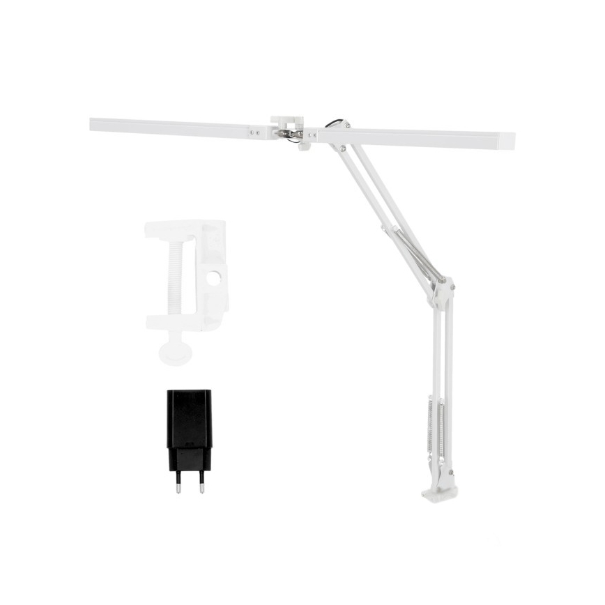 Brilagi - LED Pritemdomas lankstus Stalinis šviestuvas VARIO 2xLED/14W/230V 3000-6000K balta