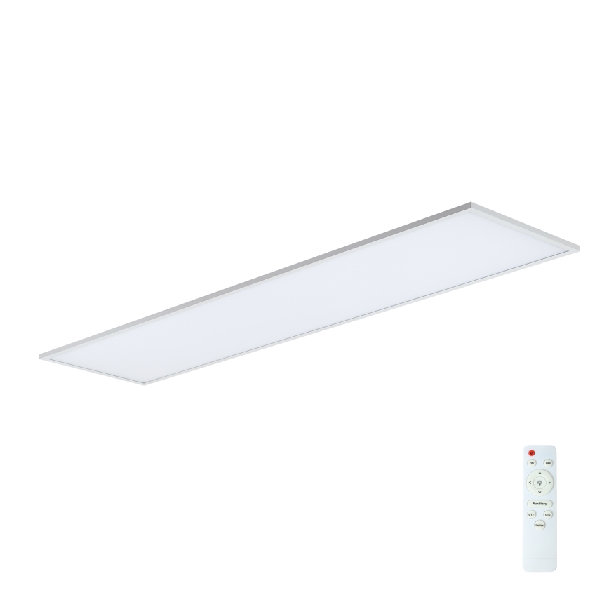 Brilagi - reguliuojamo ryškumo LED lubinis šviestuvas SLIMFRAME LED/58W/230V 120x30 cm 3000-6000K balta + nuotolinis valdymas