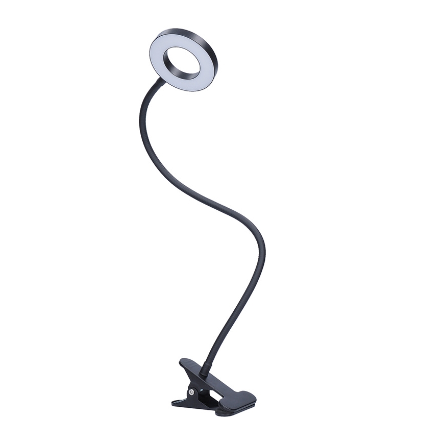 Brilagi -LED Pritemdomas šviestuvas su segtuku ORBELA LED/8W/230V 3000/4000/5000K juoda