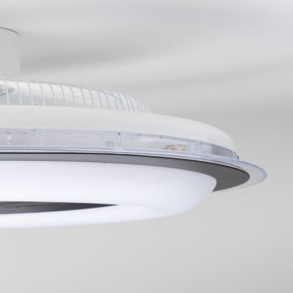 Brilagi - LED Pritemdomas šviestuvas su ventiliatoriumi RONDA LED/48W/230V juodas + VP