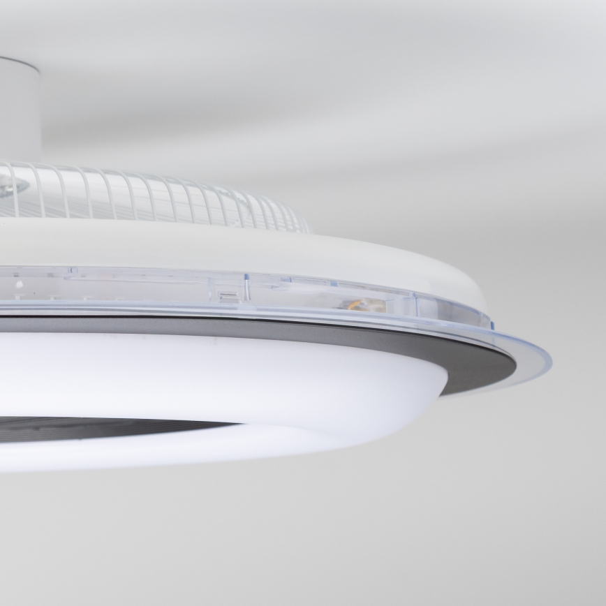 Brilagi - LED Pritemdomas šviestuvas su ventiliatoriumi RONDA LED/48W/230V juodas + VP