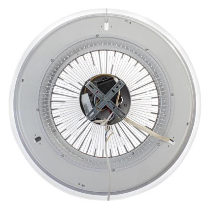 Brilagi - LED Pritemdomas šviestuvas su ventiliatoriumi RONDA LED/48W/230V juodas + VP
