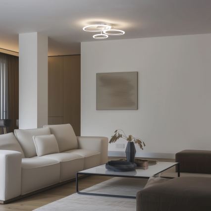 Brilagi - LED Pritemdomas tvirtinamas sietynas ORBITS LED/40W/230V 3000-6500K balta + nuotolinio valdymo pultas