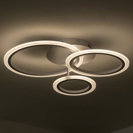 Brilagi - LED Pritemdomas tvirtinamas sietynas ORBITS LED/40W/230V 3000-6500K balta + nuotolinio valdymo pultas