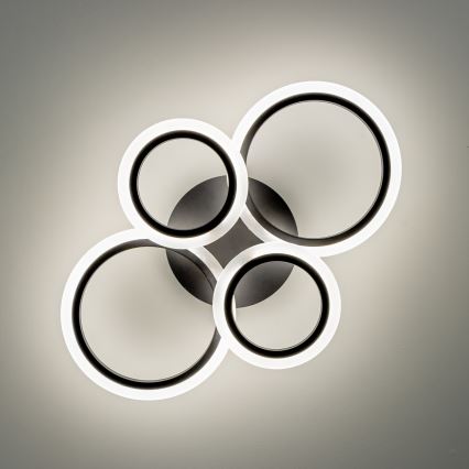 Brilagi - LED Pritemdomas tvirtinamas sietynas ORBITS LED/50W/230V 3000-6500K antracitas + nuotolinio valdymo pultas