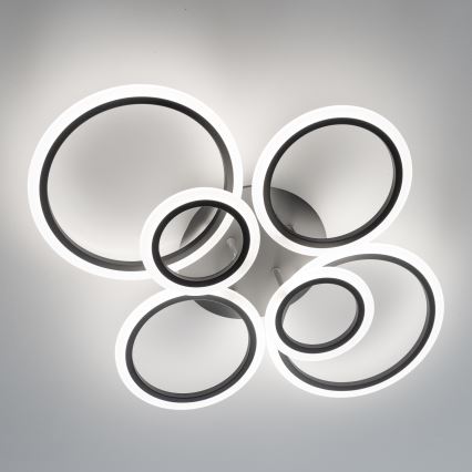 Brilagi - LED Pritemdomas tvirtinamas sietynas ORBITS LED/85W/230V 3000-6500K antracitas + nuotolinio valdymo pultas