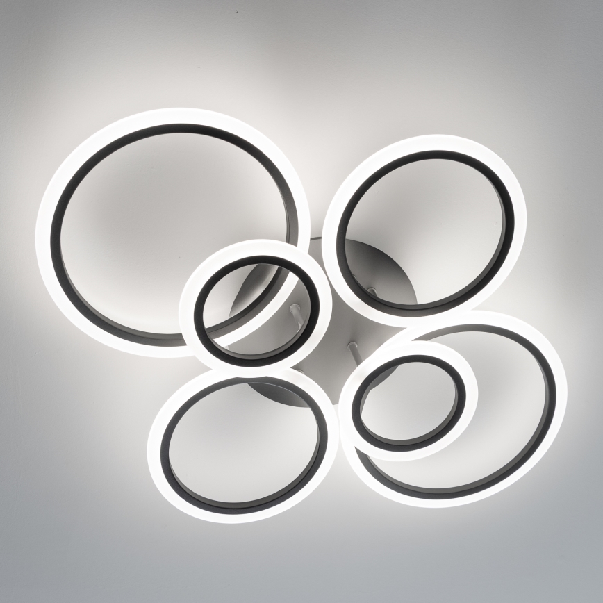 Brilagi - LED Pritemdomas tvirtinamas sietynas ORBITS LED/85W/230V 3000-6500K antracitas + nuotolinio valdymo pultas