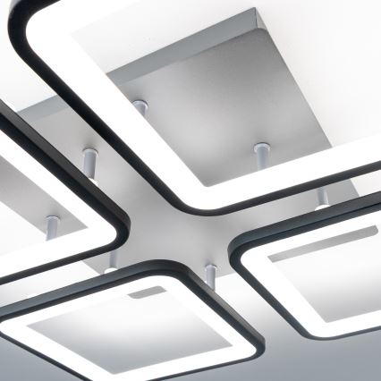 Brilagi - LED Pritemdomas tvirtinamas sietynas SQUARED LED/85W/230V 3000-6500K + nuotolinio valdymo pultas