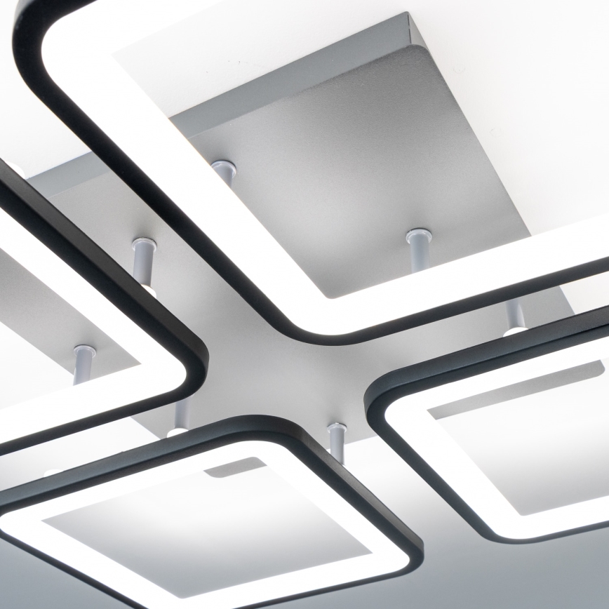 Brilagi - LED Pritemdomas tvirtinamas sietynas SQUARED LED/85W/230V 3000-6500K + nuotolinio valdymo pultas