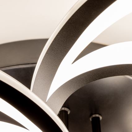 Brilagi - LED Pritemdomas tvirtinamas sietynas TWIST LED/125W/230V 3000-6500K + nuotolinio valdymo pultas