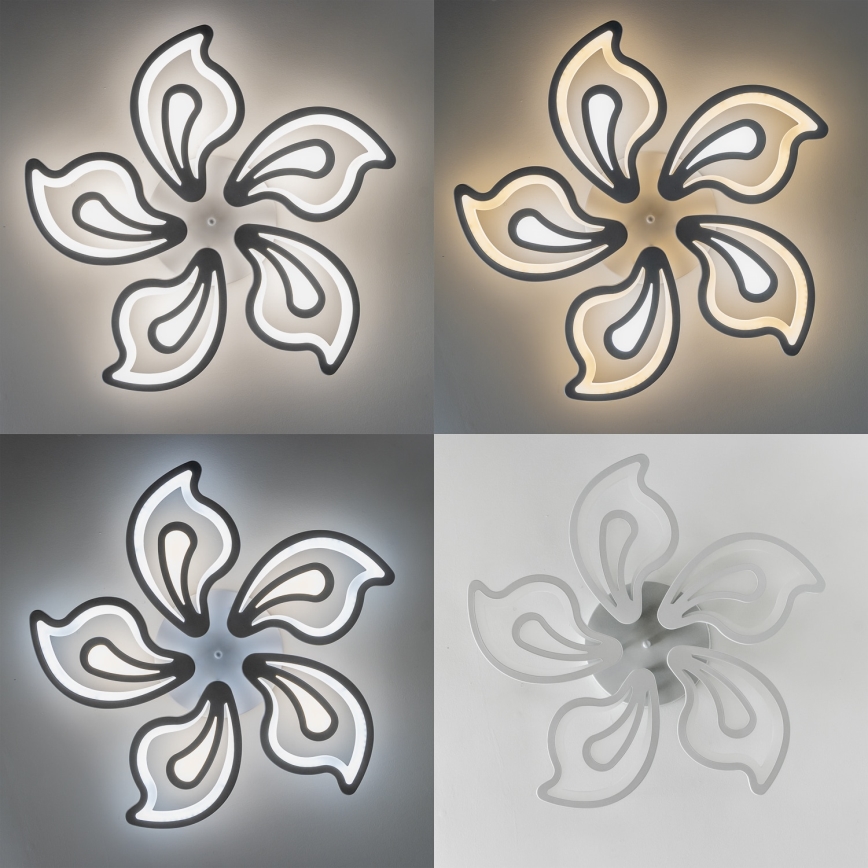 Brilagi - LED Pritemdomas tvirtinamas sietynas TWIST LED/125W/230V 3000-6500K + nuotolinio valdymo pultas