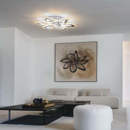 Brilagi - LED Pritemdomas tvirtinamas sietynas TWIST LED/180W/230V 3000-6500K + nuotolinio valdymo pultas