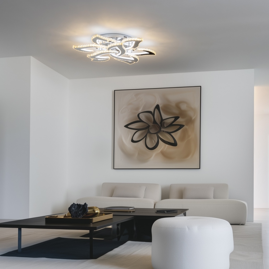 Brilagi - LED Pritemdomas tvirtinamas sietynas TWIST LED/180W/230V 3000-6500K + nuotolinio valdymo pultas