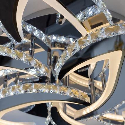 Brilagi - LED Pritemdomas tvirtinamas sietynas TWIST LED/180W/230V 3000-6500K + nuotolinio valdymo pultas