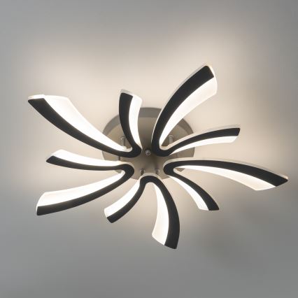 Brilagi - LED Pritemdomas tvirtinamas sietynas TWIST LED/55W/230V 3000-6500K antracitas + nuotolinio valdymo pultas