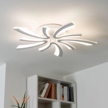 Brilagi - LED Pritemdomas tvirtinamas sietynas TWIST LED/55W/230V 3000-6500K balta + nuotolinio valdymo pultas