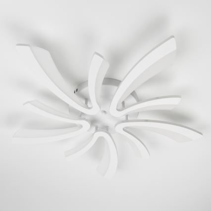 Brilagi - LED Pritemdomas tvirtinamas sietynas TWIST LED/55W/230V 3000-6500K balta + nuotolinio valdymo pultas