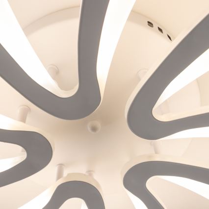 Brilagi - LED Pritemdomas tvirtinamas sietynas TWIST LED/55W/230V 3000-6500K balta + nuotolinio valdymo pultas