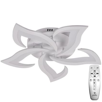 Brilagi - LED Pritemdomas tvirtinamas sietynas TWIST LED/55W/230V 3000-6500K balta + nuotolinio valdymo pultas