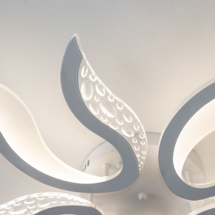 Brilagi - LED Pritemdomas tvirtinamas sietynas TWIST LED/65W/230V 3000-6500K balta + nuotolinio valdymo pultas
