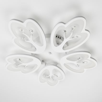 Brilagi - LED Pritemdomas tvirtinamas sietynas TWIST LED/80W/230V 3000-6500K balta + nuotolinio valdymo pultas