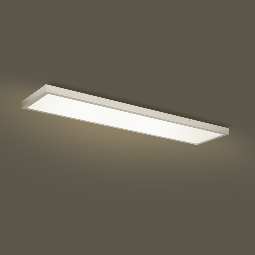 Brilagi - LED pritemdomas lubinis vonios šviestuvas FRAME SMART LED/50W/230V 120x30 cm 3000-6000K IP44 sidabras + nuotolinio valdymo pultas