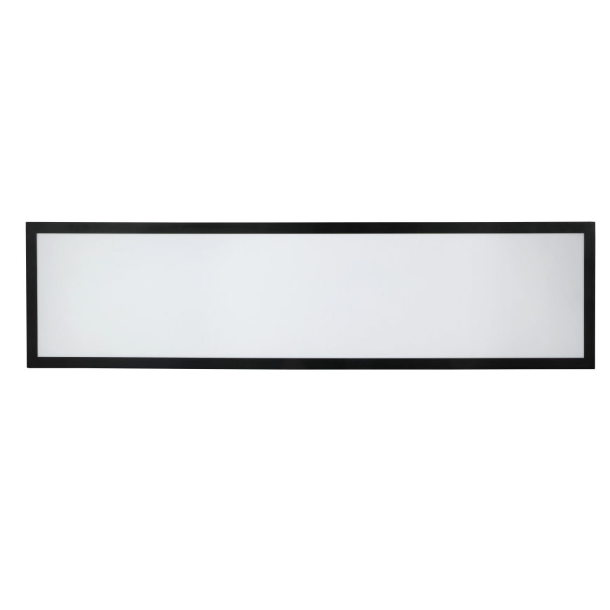 Brilagi - LED pritemdomas lubinis vonios šviestuvas FRAME SMART LED/50W/230V 30x120 cm 3000-6000K IP44 juoda + nuotolinio valdymo pultas