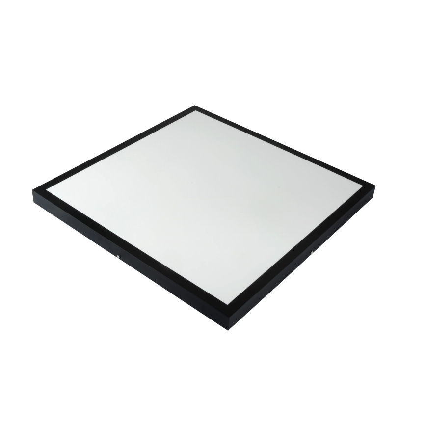 Brilagi - LED pritemdomas lubinis vonios šviestuvas FRAME SMART LED/50W/230V 60x60 cm 3000-6000K IP44 juoda + nuotolinio valdymo pultas