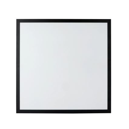 Brilagi - LED pritemdomas lubinis vonios šviestuvas FRAME SMART LED/50W/230V 60x60 cm 3000-6000K IP44 juoda + nuotolinio valdymo pultas