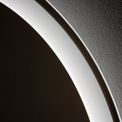 Brilagi - LED vonios šildomas veidrodis AVA PRO LED/18,5W/230V skersmuo 60 cm IP44 CRI 90 dimeriuojamas + CCT