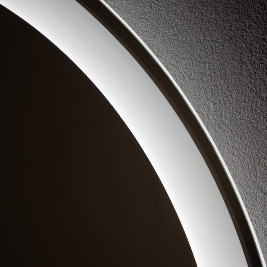 Brilagi - LED vonios šildomas veidrodis AVA PRO LED/18,5W/230V skersmuo 60 cm IP44 CRI 90 dimeriuojamas + CCT