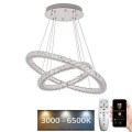 BRILAGI - LED reguliuojama liustra ant laido COSMOWAVE LED/115W/230V 3000-6500K + nuotolinio valdymo pultas