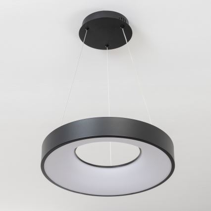 Brilagi - LED dimeriuojamas pakabinamas šviestuvas ant laido FALCON II LED/67W/230V 3000-6500K skersm. 40 cm juodas + su nuotolinio valdymo pultu
