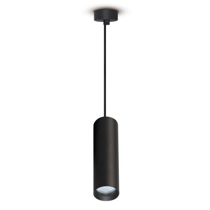 Brilagi - LED RGBW reguliuojamas pakabinamas šviestuvas ant laido SELE 1xGU10/4,8W/230V 3000K juodas + nuotolinis valdymas