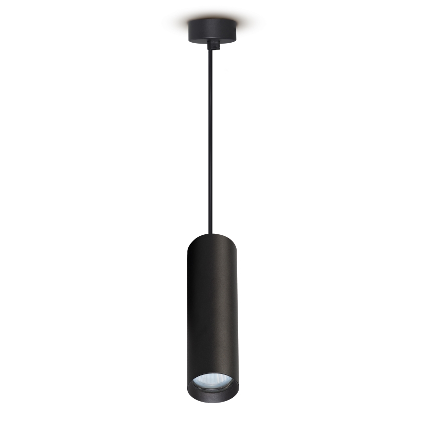 Brilagi - LED RGBW reguliuojamas pakabinamas šviestuvas ant laido SELE 1xGU10/4,8W/230V 3000K juodas + nuotolinis valdymas