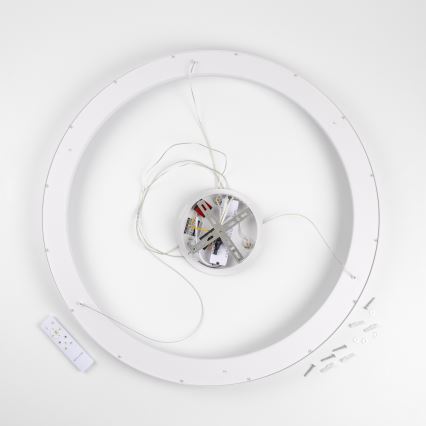 Brilagi - LED dimeriu reguliuojamas pakabinamas šviestuvas ant laido FALCON II LED/108W/230V 3000-6500K, skersmuo 80 cm, balta + nuotolinis valdymas