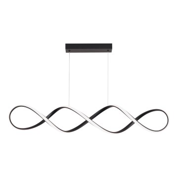 Brilagi - LED reguliuojama pakabinama liustra ant laido DNA LED/41W/2300-6000K juoda + nuotolinis valdymas