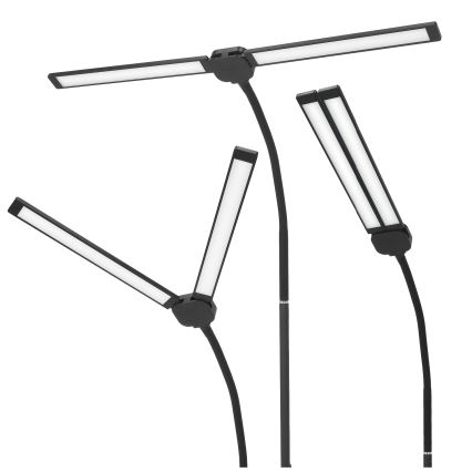 BRILAGI - LED Reguliuojama stalo lempa USB VARIO LED/14W/5V 3000-6000K juoda