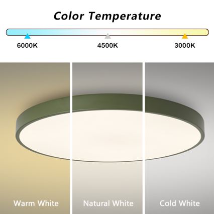 Brilagi - reguliuojamas LED šviestuvas POOL SMART LED/128W/230V skersmuo 100 cm 3000-6000K Wi-Fi Tuya + nuotolinis valdymas žalias