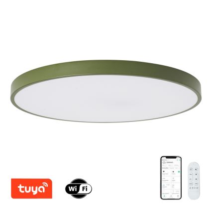 Brilagi - reguliuojamas LED šviestuvas POOL SMART LED/128W/230V skersmuo 100 cm 3000-6000K Wi-Fi Tuya + nuotolinis valdymas žalias