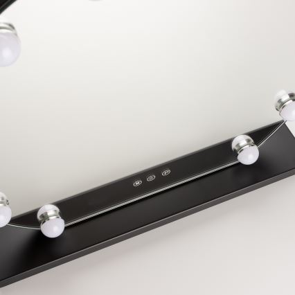 Brilagi - LED reguliuojamas makiažo veidrodis HOLLYWOOD LED/12W/230V 3000/4000/6500K