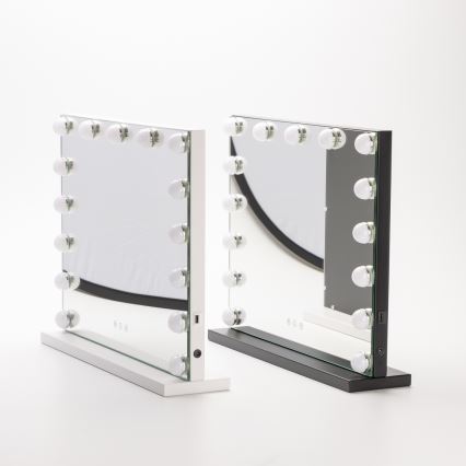 Brilagi - LED reguliuojamas makiažo veidrodis HOLLYWOOD LED/15W/230V 3000/4000/6500K