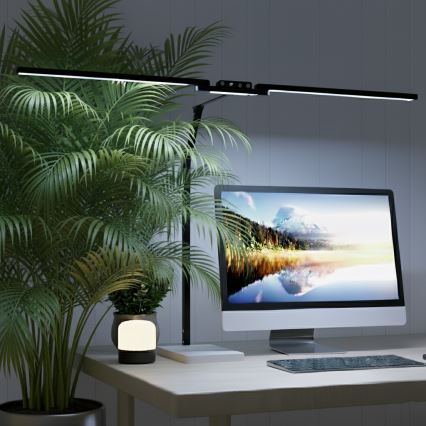 Brilagi - LED dimeriuojama jutiklinė stalinė lempa VARIO LED/24W/230V 3000-6500K CRI 92 juoda