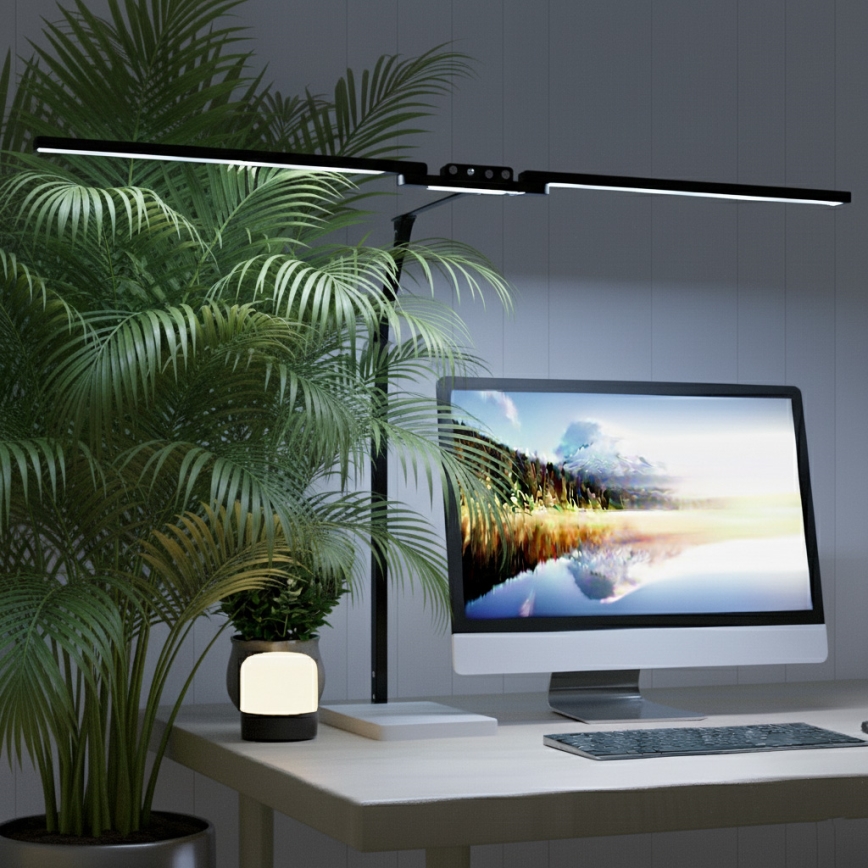 Brilagi - LED dimeriuojama jutiklinė stalinė lempa VARIO LED/24W/230V 3000-6500K CRI 92 juoda